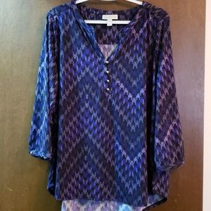 Dana Buchman 3/4 Sleeve Blouse